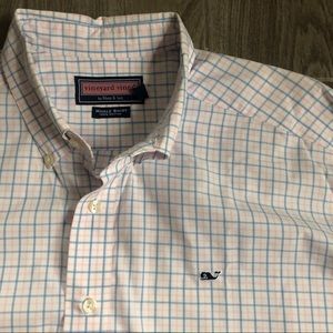 Vineyard Vines Whale Shirt Button Up - Size L